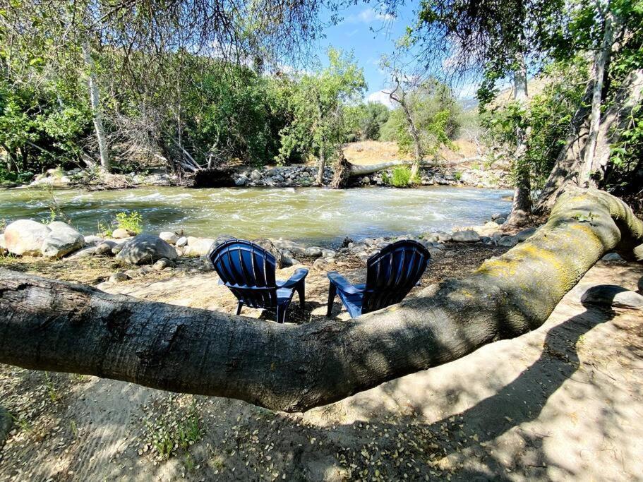 Sequoia Cabin By The River Three Rivers Eksteriør billede